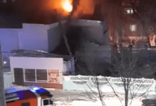 Пожар в детском саду тушат в Караганде