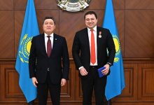 Михаил Ломтадзе награжден орденом «Достык»