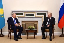 Владимир Путин отметил личный вклад Нурсултана Назарбаева в создание ЕАЭС