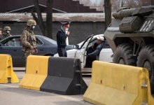 На выездах из Кокшетау выставили семь блокпостов