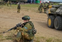 Воинский контингент из Белоруссии приступил к работе в Казахстане