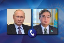 Токаев поговорил по телефону с Путиным