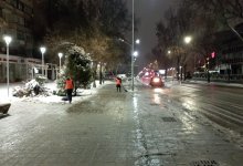 Алматы завалило снегом