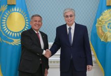 Токаев принял Президента Татарстана