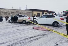 Массовое ДТП в Атырауской области: один погибший и двое пострадавших