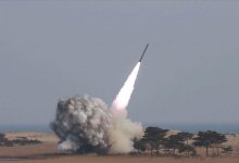 Ракета, запущенная Северной Кореей, превысила скорость звука в 16 раз