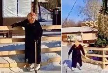 83-летняя фигуристка из Караганды покорила Казнет