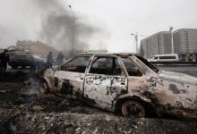 Задержан подозреваемый в поджоге полицейских авто во время беспорядков в Таразе