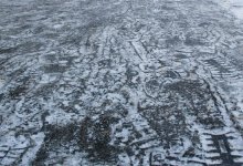 Сельского акима в Павлодарской области оштрафовали за обледенелую «зебру»