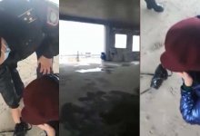 Девушка пыталась спрыгнуть с недостроенной высотки в Шымкенте