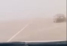 На дорогах Мангистауской области видимость упала практически до нуля (ВИДЕО)