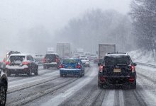 Из-за метели закрыта трасса для всех видов транспорта из Нур-Султана в Ерейментау