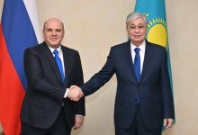 Токаев принял главу Кабмина России