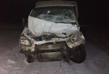 Смертельные травмы получил водитель в групповом ДТП на костанайской трассе