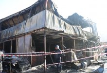 В миллионы тенге оценили ущерб от пожара на рынке Караганды "Алтын Арба"