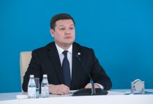 Новый логотип переименованной партии представил Асхат Оралов