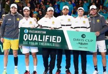 Казахстан досрочно обыграл Норвегию в матче Кубка Дэвиса и вышел в финал