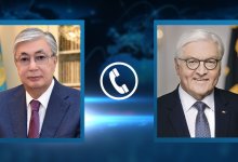 Ситуацию в Украине обсудили президенты Казахстана и Германии