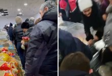 Очередь и драка: казахстанцы скупают сахар и крупы (ВИДЕО)