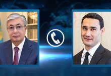 Токаев поздравил Сердара Бердымухамедова с победой на президентских выборах