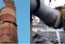 Обрушение трубы ТЭЦ-2 в Петропавловске: идут разборы завалов