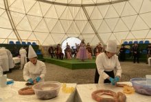 Самый длинный казы приготовили в Шымкенте