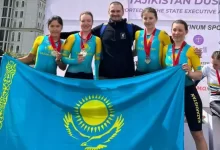 Казахстанские велогонщицы завоевали "серебро" на чемпионате Азии