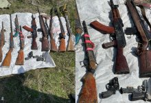 У алматинской преступной группировки изъяли 78 единиц оружия