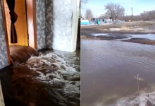 Около 30 дворов затопило в селе Павлодарской области