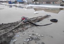 85 жилых домов подтоплено талыми водами в Казахстане