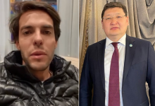 Бразильский футболист Кака записал видеообращение для Берика Уали