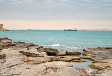 "Прошелся пешком по некогда дну Каспия": обмелевшее море сняли с дрона