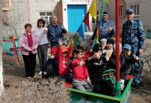 Песочницу детсаду подарила колония строгого режима в Семее