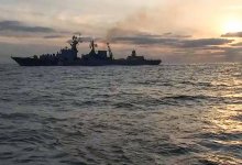 Крейсер "Москва" затонул при буксировке