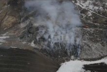 Городская свалка горит шестой день в городе Алтай ВКО