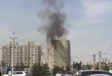 При пожаре в жилом доме спасли семь человек в Алматы