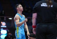 Мейржан Шермаханбет победил опытного южнокорейского борца