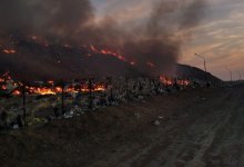 Мусорный полигон загорелся вблизи Актау
