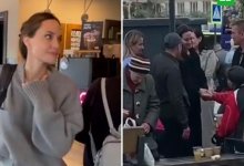 Недоеденный Джоли круассан продают за миллион гривен в Украине