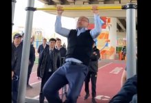 Сколько раз может подтянуться на турнике министр культуры и спорта РК Абаев?