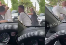 Водители подрались в одном из дворов алматинской школы