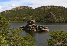 В Боровом туристов оштрафовали за разведение костра