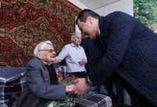 Участницу войны с Днем Победы лично поздравил премьер-министр Алихан Смаилов