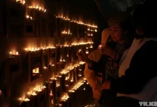 Тысячи свечей зажгли в День Победы в Усть-Каменогорске