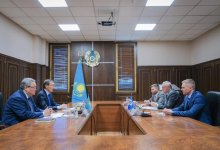 Состоялась встреча председателя Центральной комиссии референдума РК и руководителя штаба Миссии наблюдателей от СНГ