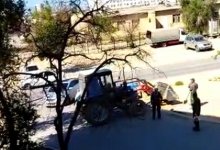 Переставили контейнеры и для проезда мусоровоза разломали новые бордюры в Актау