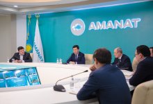 Председатель партии AMANAT Ерлан Кошанов поручил усилить агитационную работу в поддержку референдума