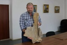 Кость мамонта нашли на дне высохшего озера рядом с Костанаем