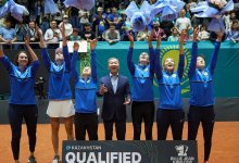 Женская сборная Казахстана по теннису впервые вошла в топ-10 мирового рейтинга