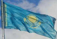 Изображение казахстанского флага стремится побить рекорд